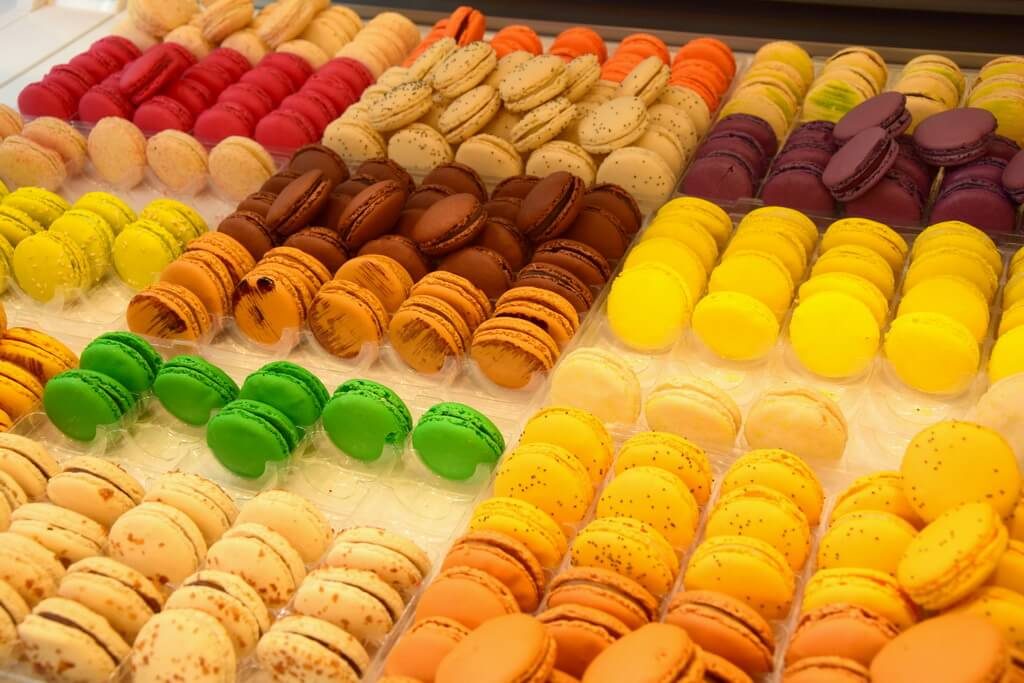 Macarons Bamas pendant les journées du chocolat de Bayonne Pays Basque