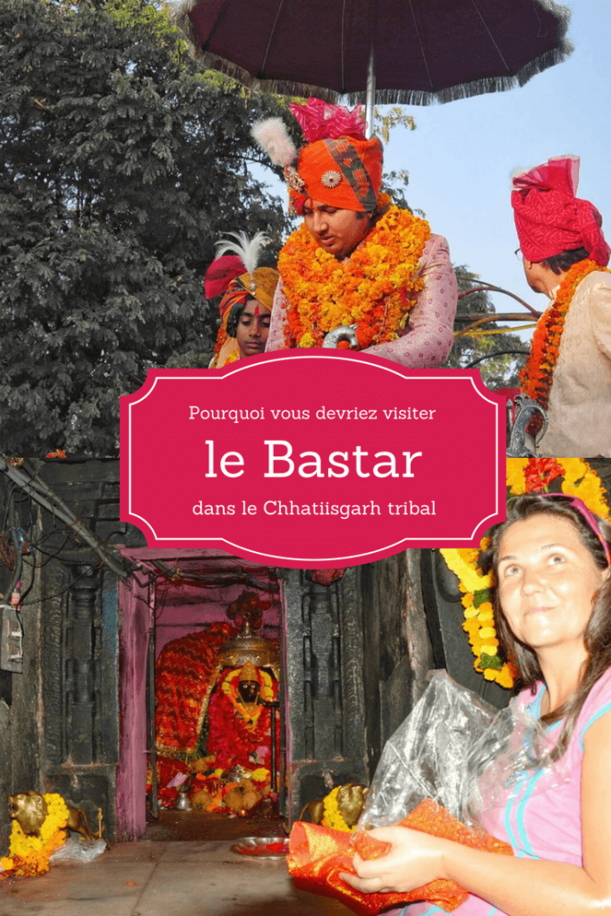Le Maharaja du Bastar et Stéphanie Langlet, supportrice des tribus d'Inde centrale