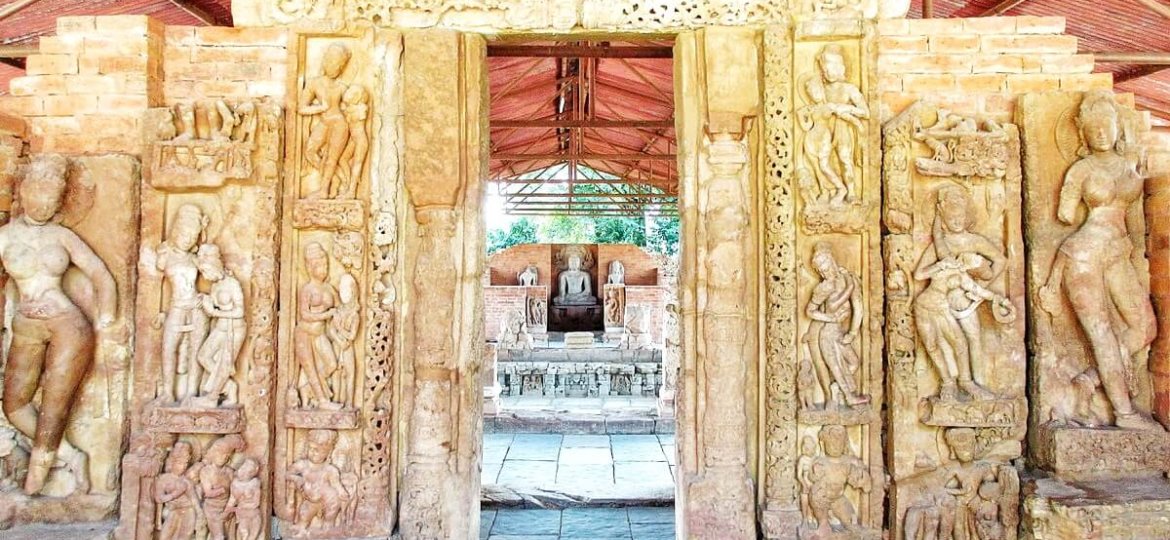 Temple Bouddhiste de Sirpur dans le Chhattisgarh en INde
