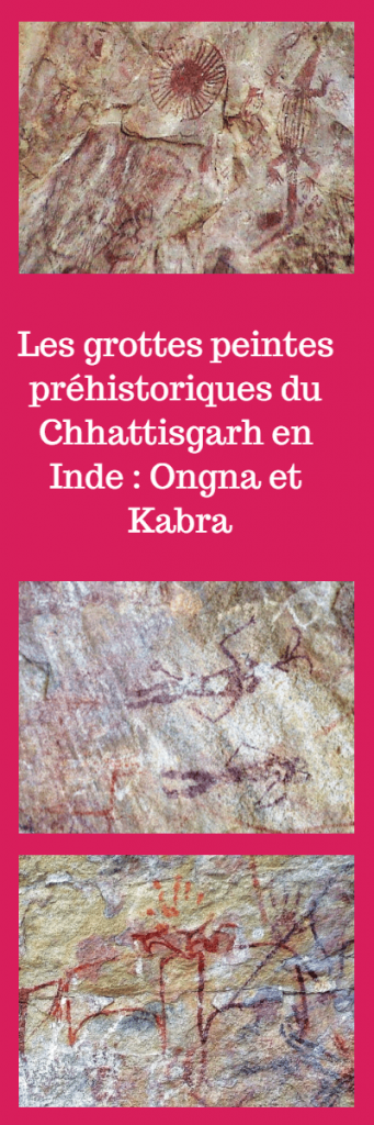 peintures préhistoriques du Chhattisgarh en Inde