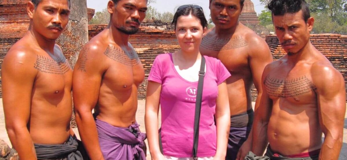 Stephanie Langlet voyageuse solo à Sukhothai en Thailande