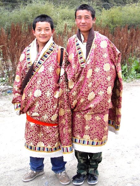 Blog Voyage Chine - jeunes Tibétains au monastère de Labrang Xiahe