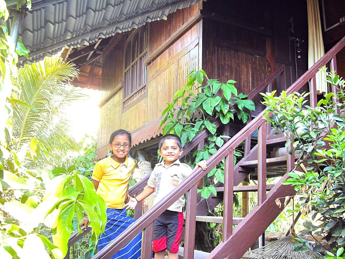 Tamil kids in Kumily Kerala India