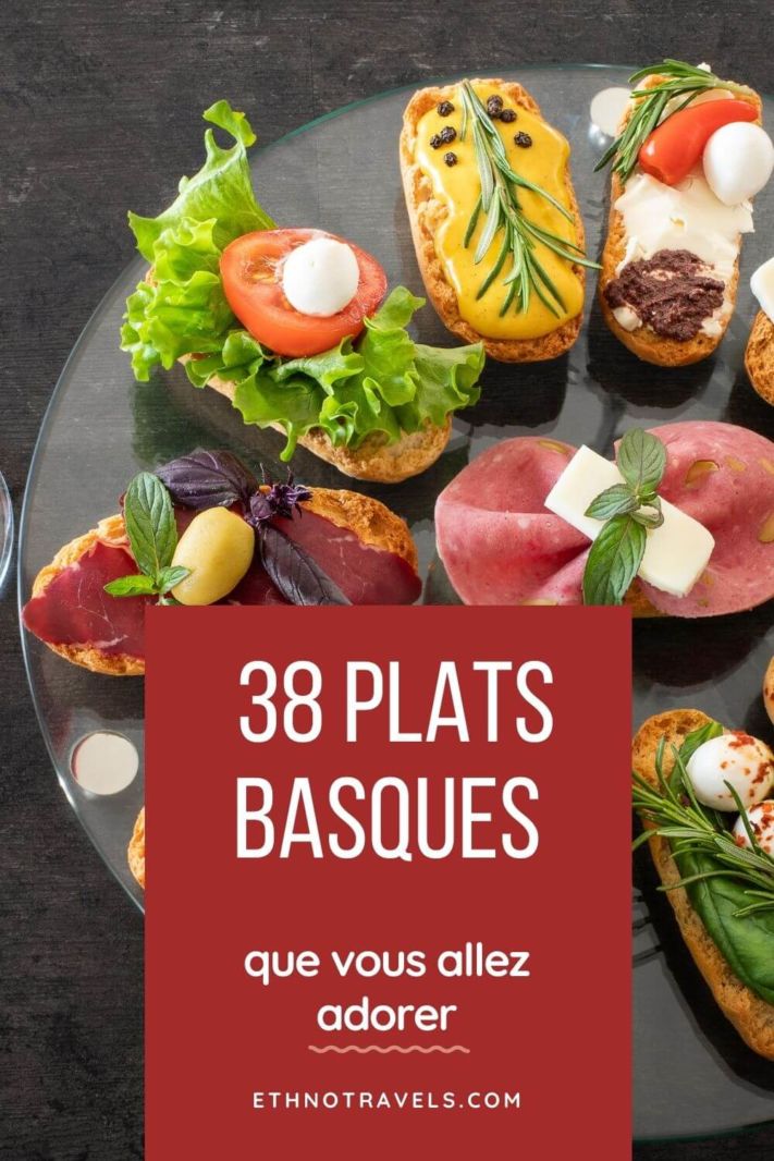 38 plats typiques Basques que vous allez adorer