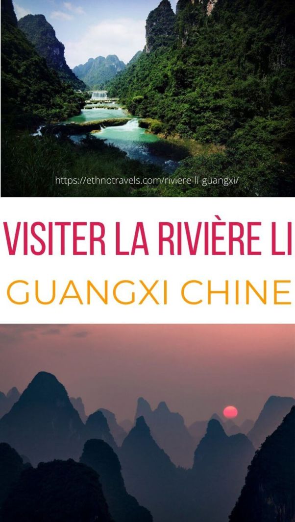 Croisière sur la riviere Li en Chine