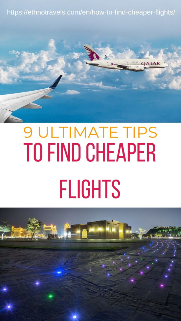 9 ultimate tips to find cheaper flights