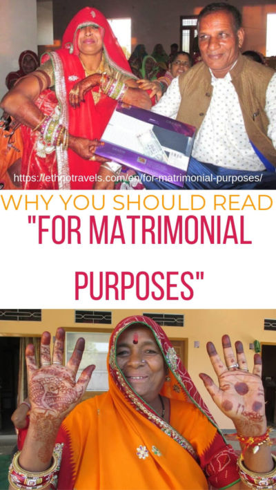 For Matrimonial Purposes review and comments