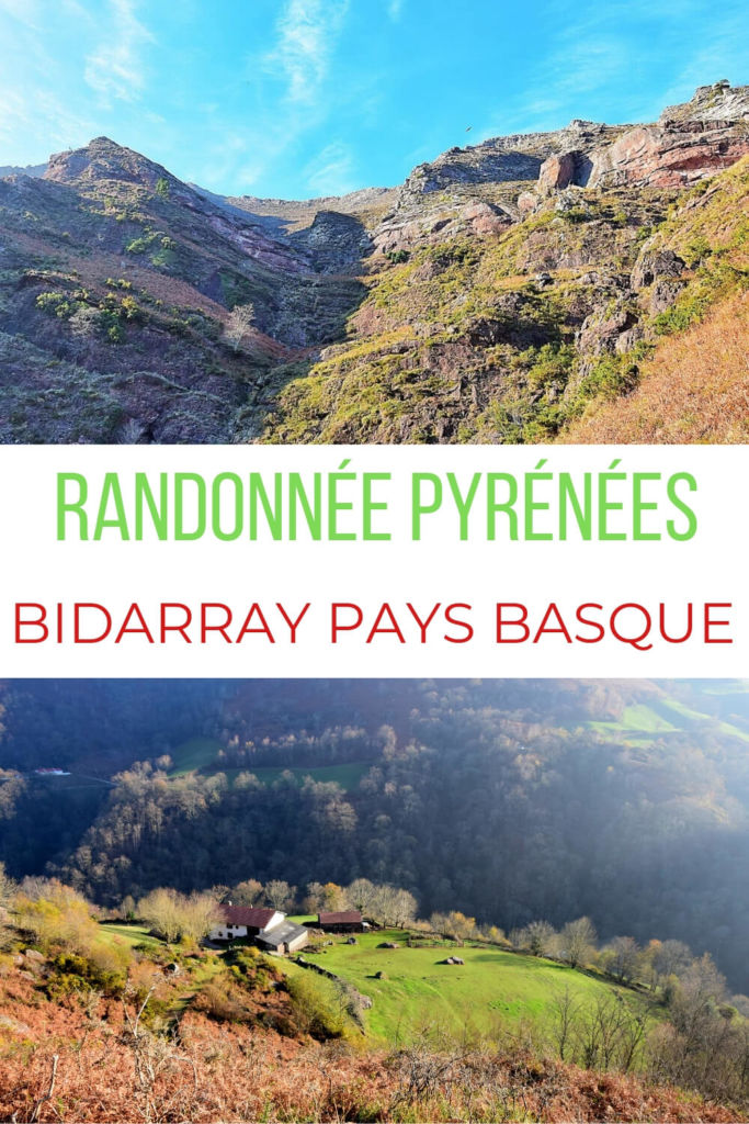 Randonnée Bidarray Penas d'Itsusi Pays Basque