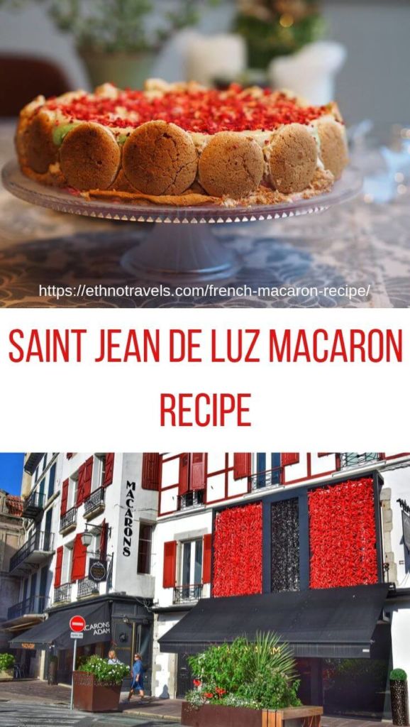 French macarons and Maison Adam Saint Jean de Luz