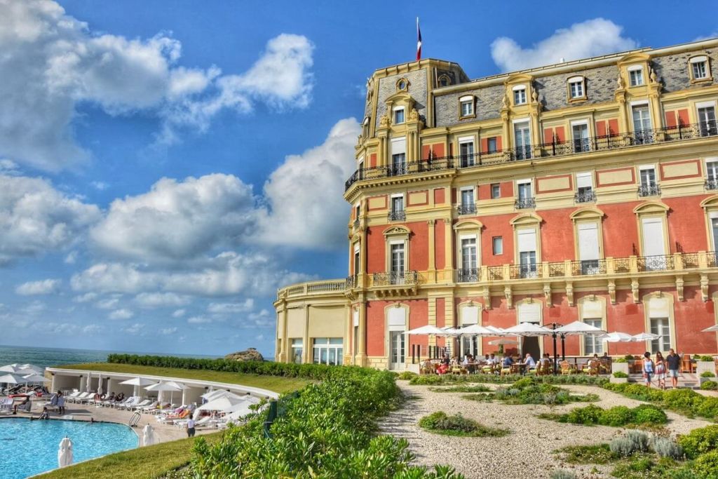 Hotel du palais Biarritz France