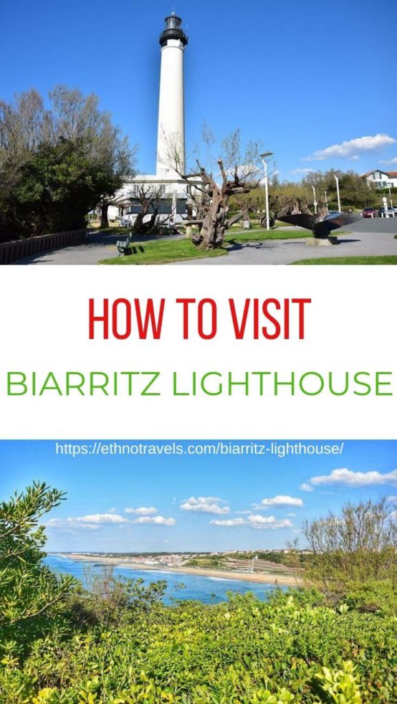 Pin Biarritz lighthouse