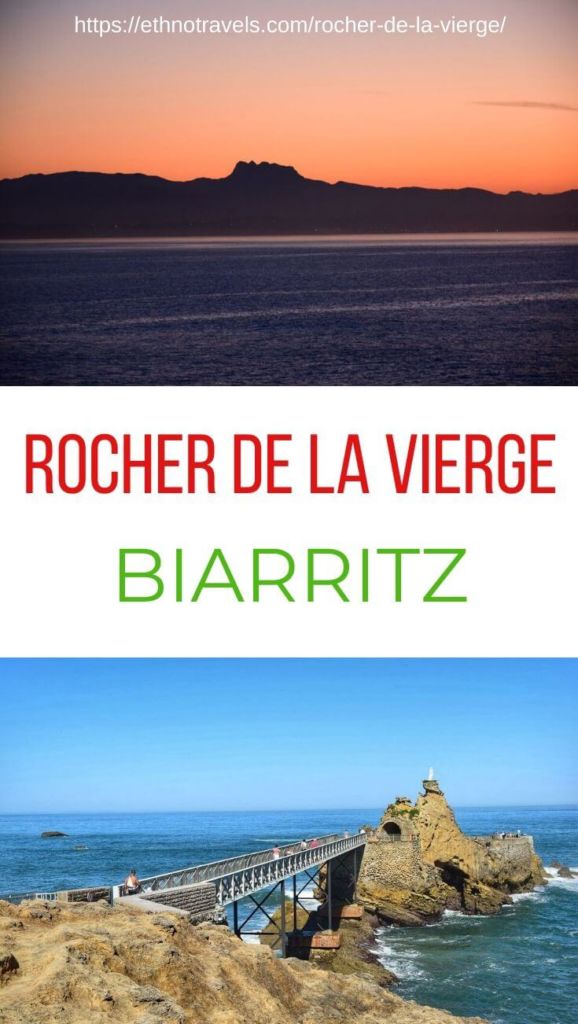 Pin Rocher de la Vierge Biarritz Pays Basque
