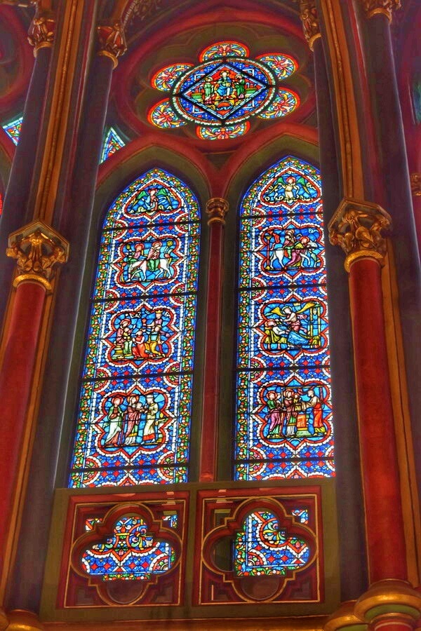 Bayonne Cathdral stained glass