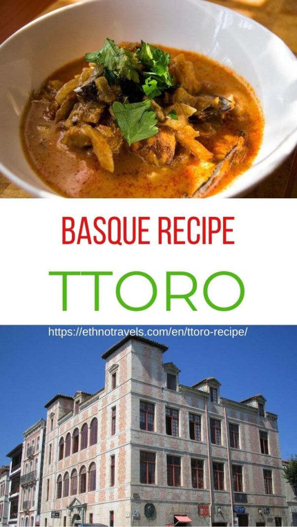 Basque ttoro recipe