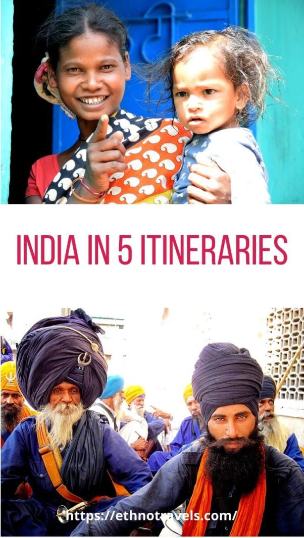 India itinerary 3 weeks