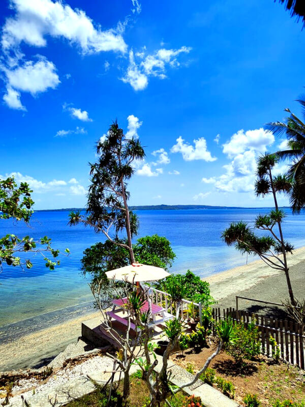 Private beach of Sunari Beach Resort Selayar