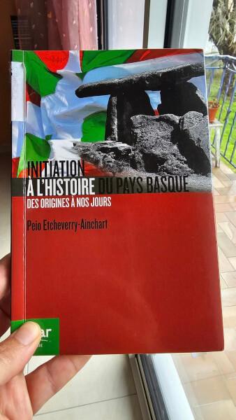Livre Initiation à l'histoire du Pays Basque