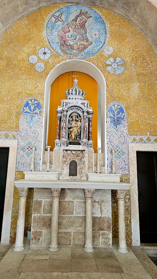 Altar of a church in Korcula